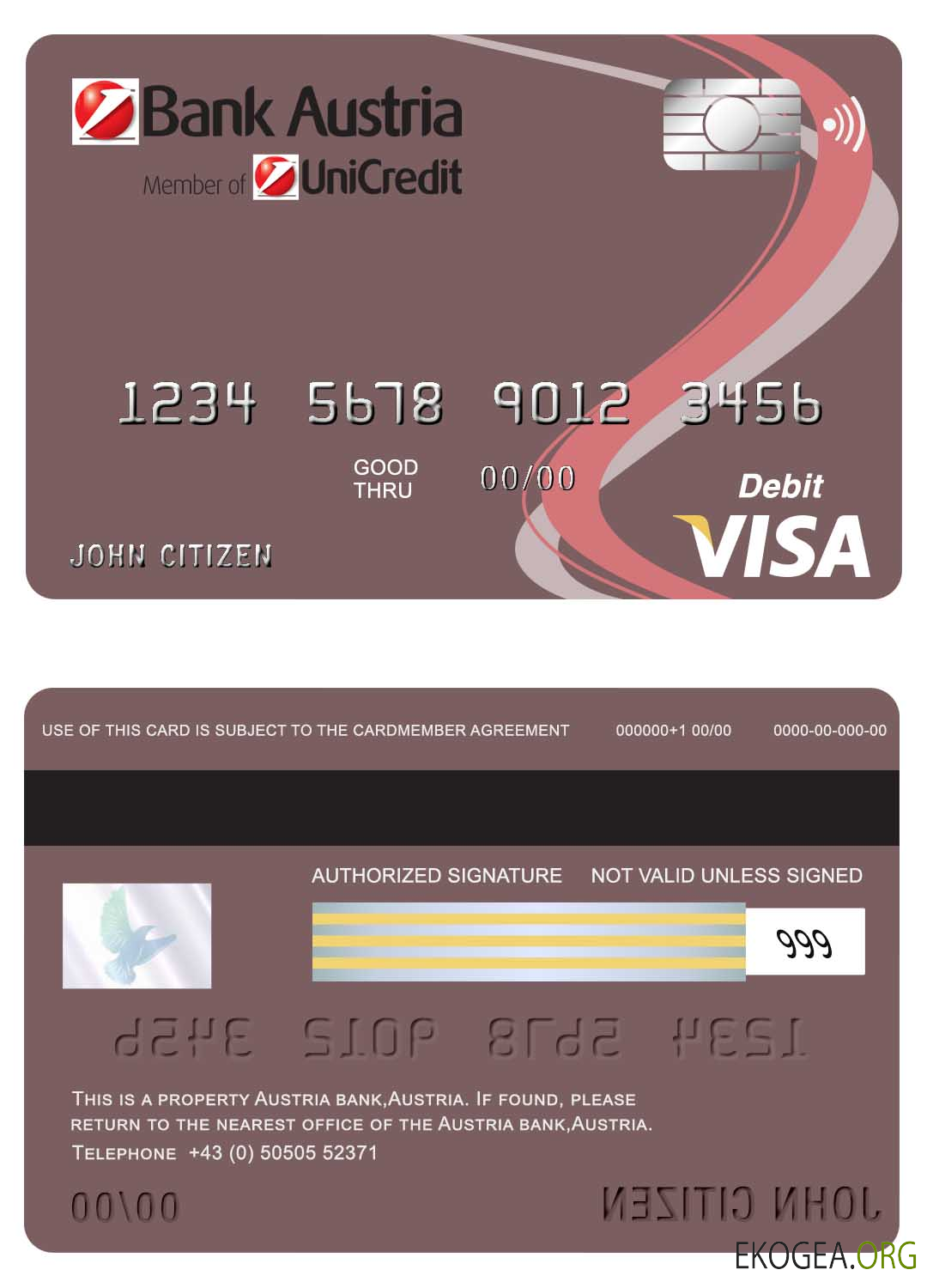 Carte visa Autriche Banque Autriche